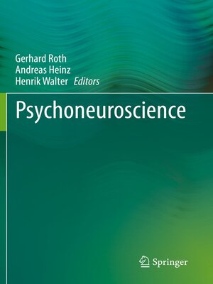 cover image of Psychoneuroscience